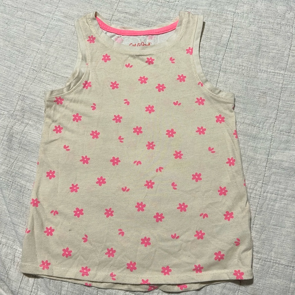 Cat & Jack Girls tank. Size 4T